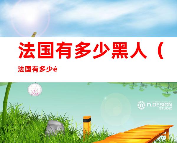 法国有多少黑人?（法国有多少黑人新生儿）