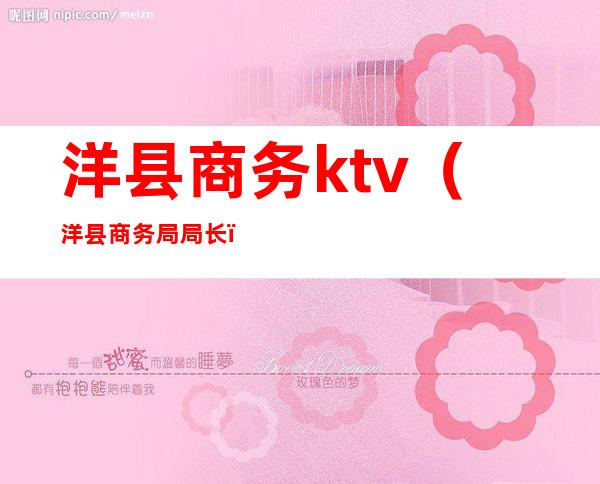 洋县商务ktv(洋县商务局局长)