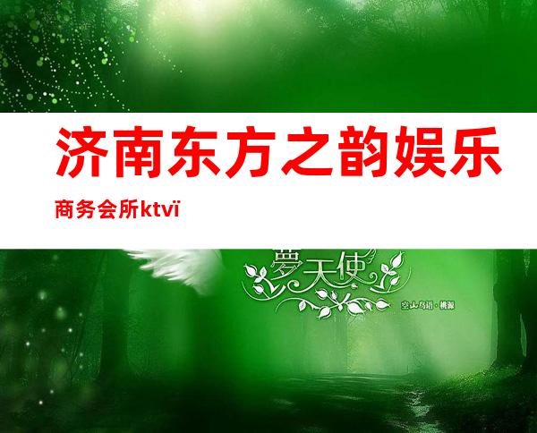 济南东方之韵娱乐商务会所ktv（济南商务会所）