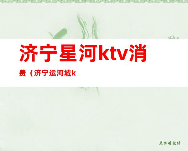 济宁星河ktv消费(济宁运河城ktv)