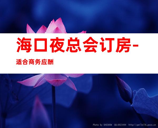 海口夜总会订房-适合商务应酬 – 海口全海口商务KTV
