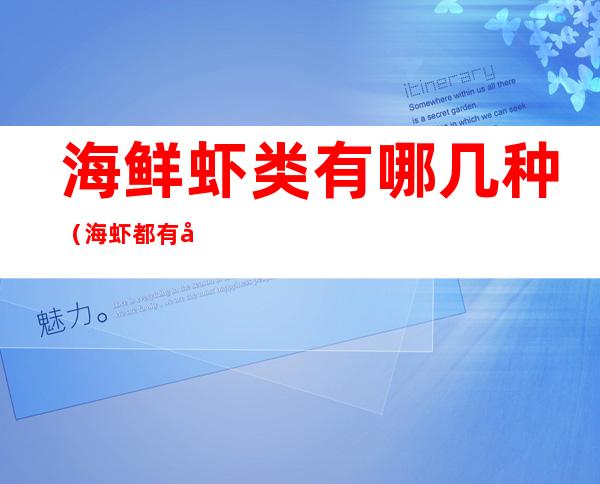 海鲜虾类有哪几种（海虾都有哪几种）
