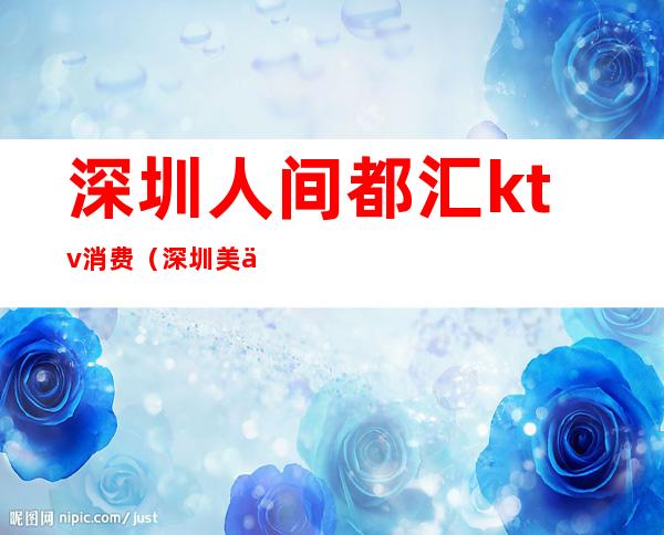 深圳人间都汇ktv消费(深圳美丽人间KTV)