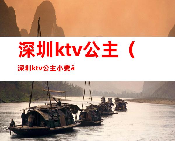 深圳ktv公主(深圳ktv公主小费多少)