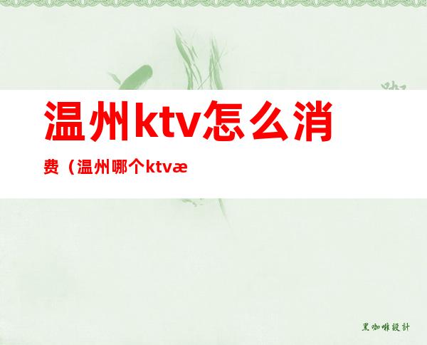 温州ktv怎么消费(温州哪个ktv比较便宜又好)