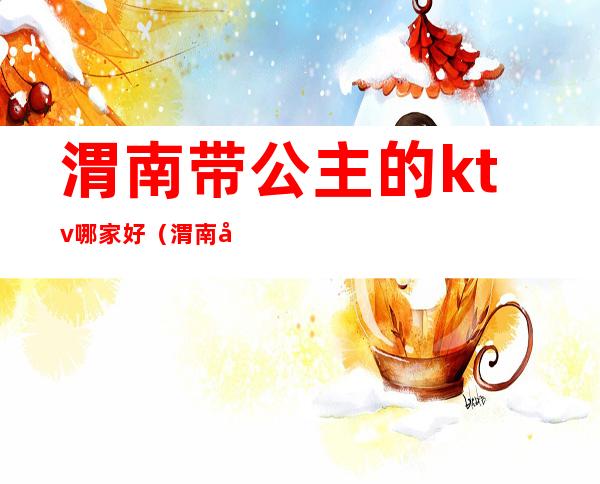 渭南带公主的ktv哪家好(渭南唱歌有商务型KTV吗)