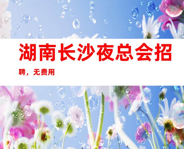 湖南长沙夜总会招聘,/无费用