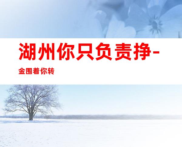 湖州你只负责挣-金围着你转