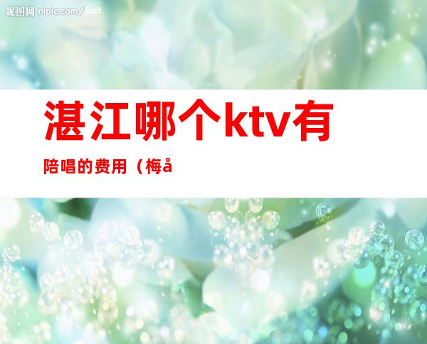 湛江哪个ktv有陪唱的费用(梅州有陪酒的KTV)