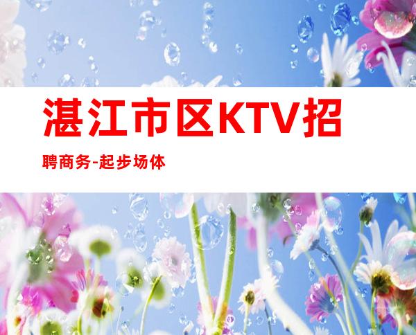 湛江市区KTV招聘商务-起步场体验大场所生活