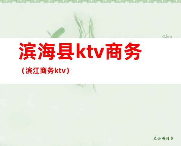 滨海县ktv商务(滨江商务ktv)