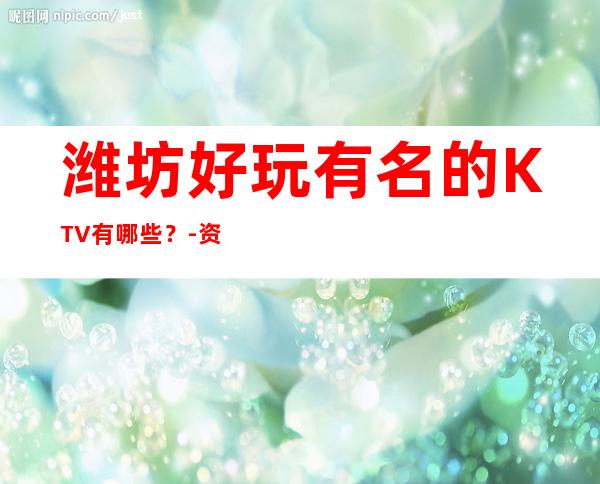 潍坊好玩有名的KTV有哪些?-资源多生意火爆 – 潍坊诸城商务KTV