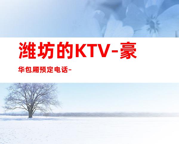 潍坊 的KTV-豪华包厢预定电话 – 潍坊经济开发区商务KTV