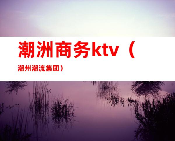 潮洲商务ktv(潮州潮流集团)