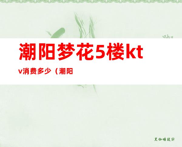 潮阳梦花5楼ktv消费多少(潮阳棉城ktv)