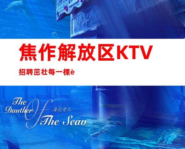 焦作解放区KTV招聘=茁壮每一棵苗,艳丽每一朵花
