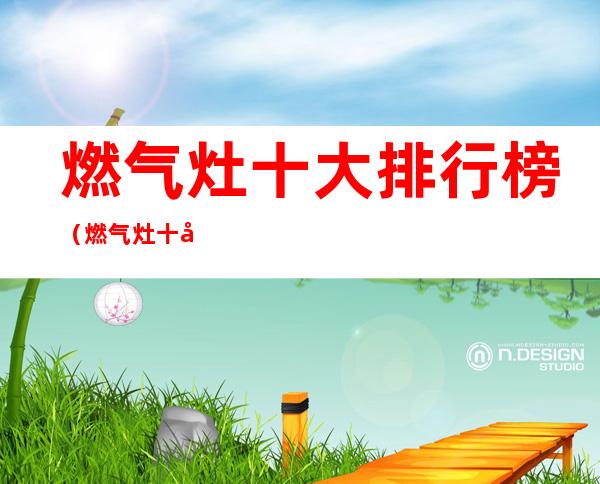 燃气灶十大排行榜（燃气灶十大排名煤气灶）