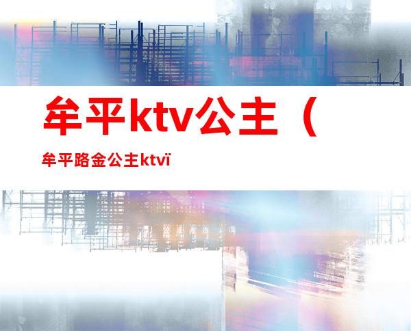 牟平ktv公主(牟平路金公主ktv)