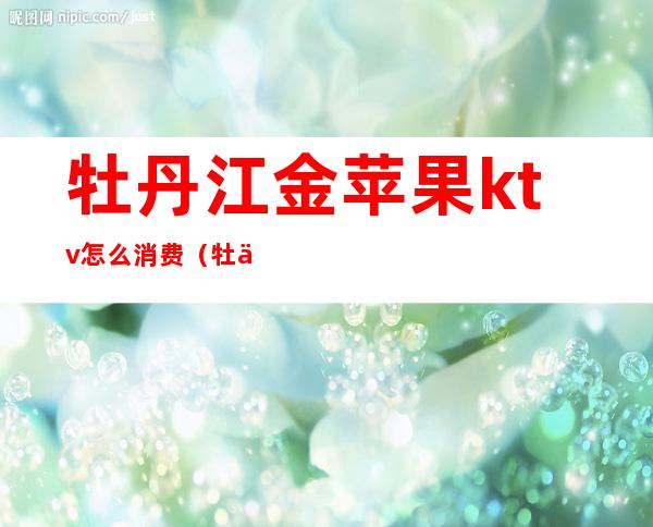 牡丹江金苹果ktv怎么消费(牡丹江哪家ktv玩的开放)