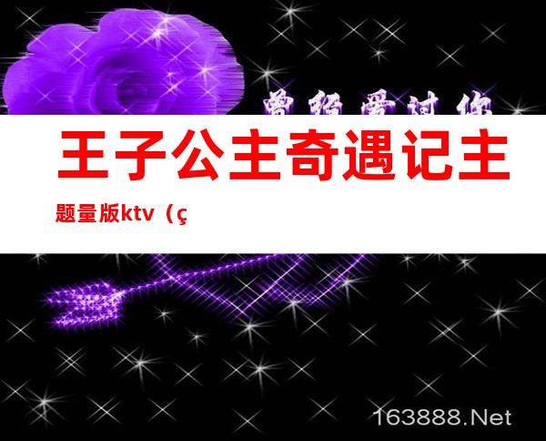 王子公主奇遇记主题量版ktv（王子公主历险记）