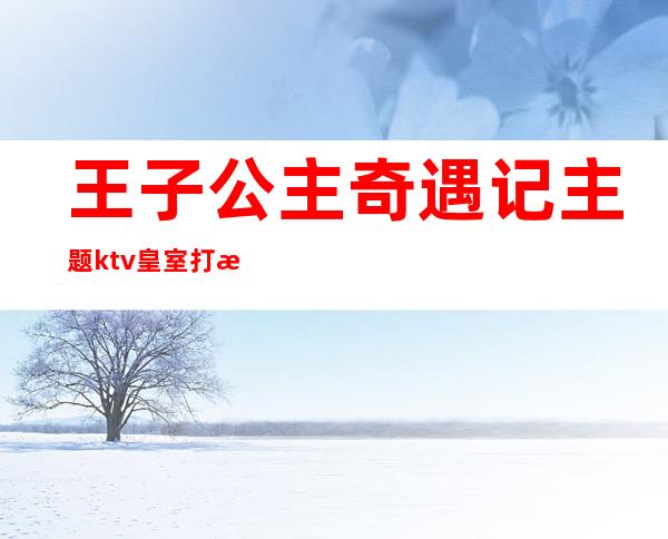 王子公主奇遇记主题ktv皇室打浦馆(打浦桥王子公主奇遇记主题KTV)