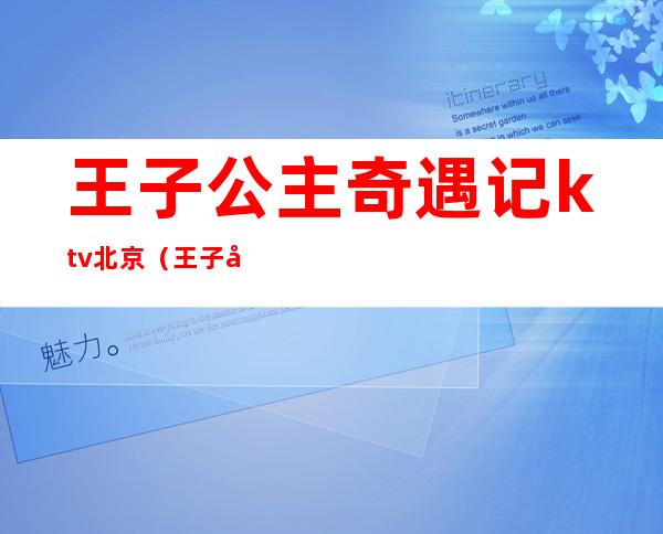 王子公主奇遇记ktv北京(王子公主奇遇记主题ktv)