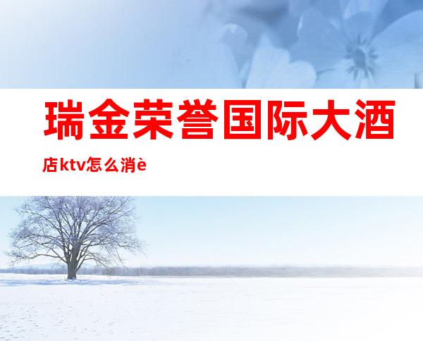 瑞金荣誉国际大酒店ktv怎么消费(瑞金荣誉国际大酒店餐厅)