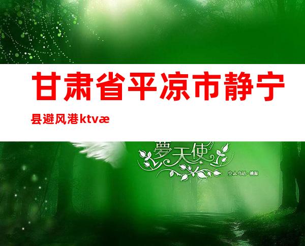甘肃省平凉市静宁县避风港ktv消费(静宁县娱乐会所)