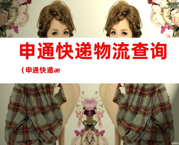 申通快递物流查询(申通快递查询快递物流)