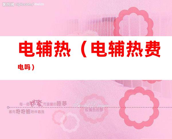 电辅热(电辅热费电吗)