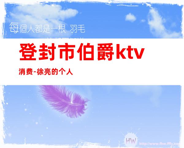 登封市伯爵ktv消费-徐亮的个人履历