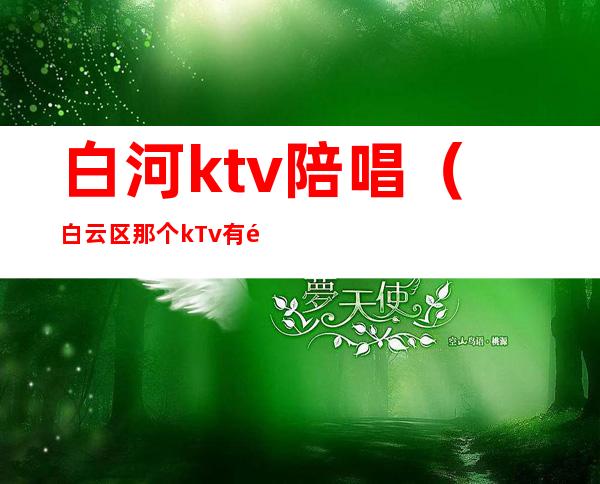 白河ktv陪唱(白云区那个kTv有陪唱)