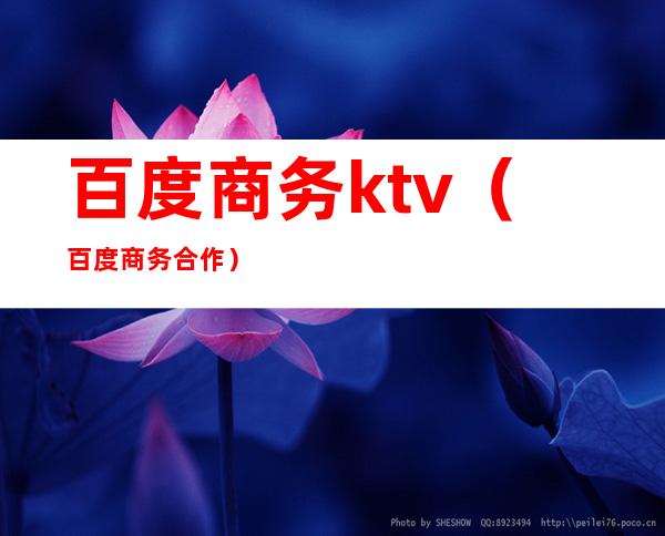 百度商务ktv(百度商务合作)
