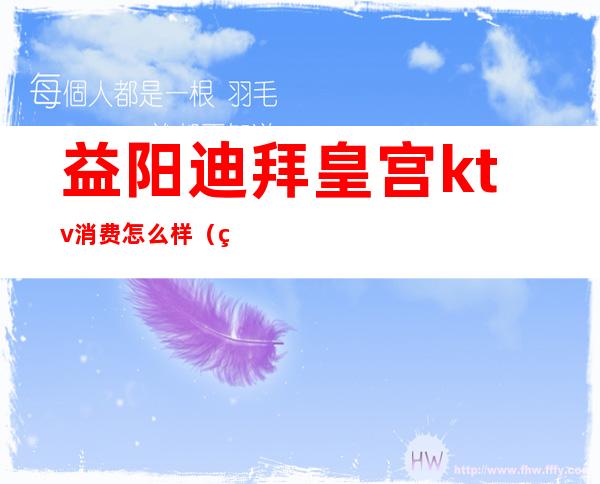 益阳迪拜皇宫ktv消费怎么样(益阳罗马大帝ktv消费)