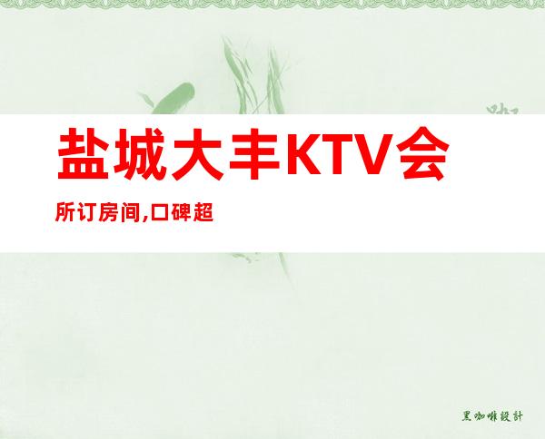 盐城大丰KTV会所订房间,口碑超好的夜总会 – 盐城亭湖商务KTV