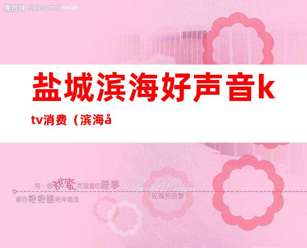 盐城滨海好声音ktv消费(滨海好声音ktv包间价位多少钱)