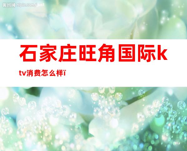 石家庄旺角国际ktv消费怎么样()