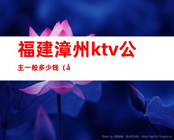 福建漳州ktv公主一般多少钱（厦门ktv叫公主一般多少钱）
