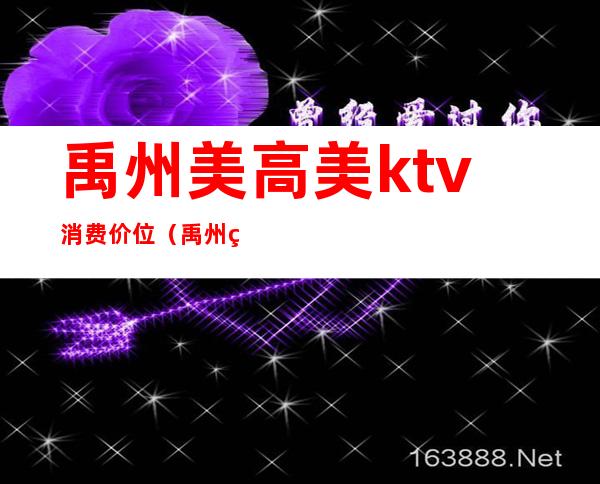 禹州美高美ktv消费价位(禹州美高美KTV)