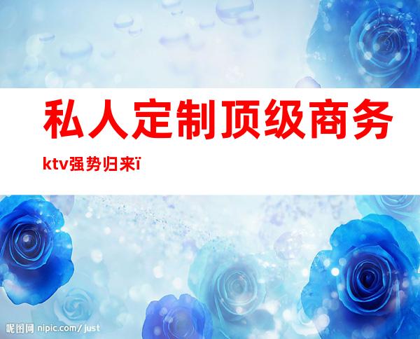 私人定制顶级商务ktv强势归来(豪华的ktv加盟)