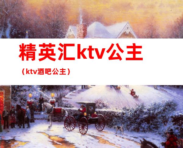 精英汇ktv公主(ktv酒吧公主)