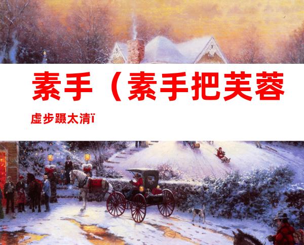 素手(素手把芙蓉 虚步蹑太清)