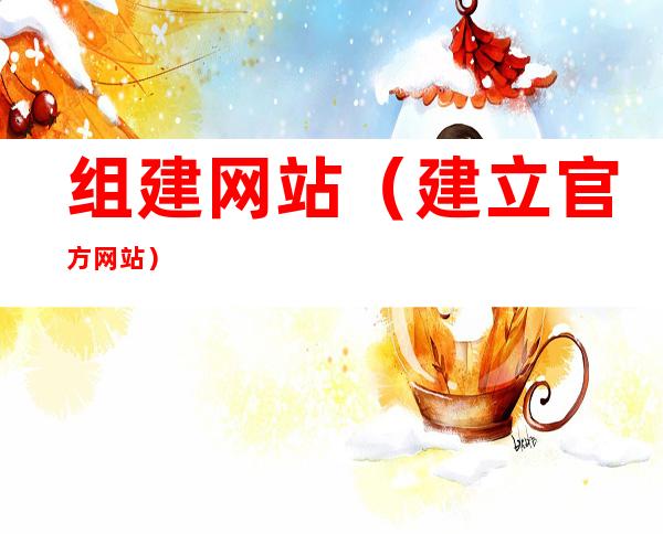 组建网站（建立官方网站）