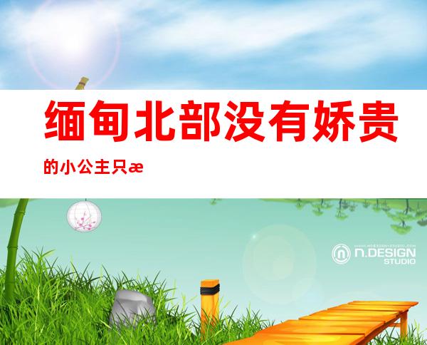 缅甸北部没有娇贵的小公主只有ktv公主(缅甸皇室公主)