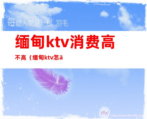 缅甸ktv消费高不高（缅甸ktv怎么玩）