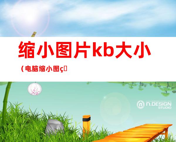 缩小图片kb大小(电脑缩小图片kb大小)