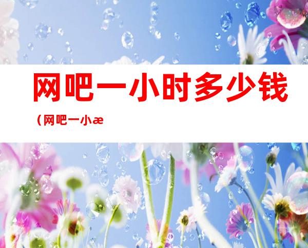 网吧一小时多少钱（网吧一小时多少钱）