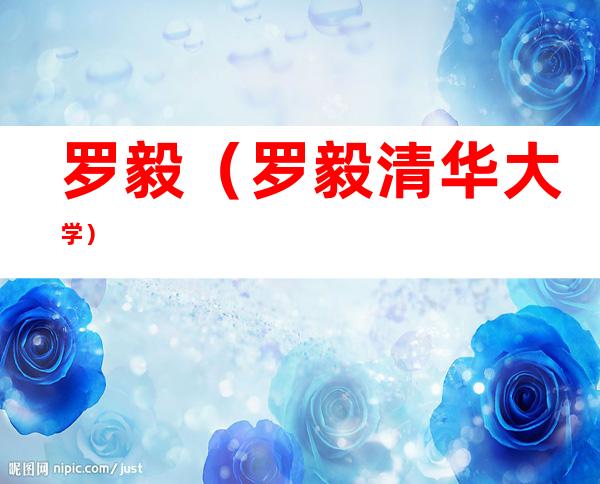 罗毅(罗毅 清华大学)