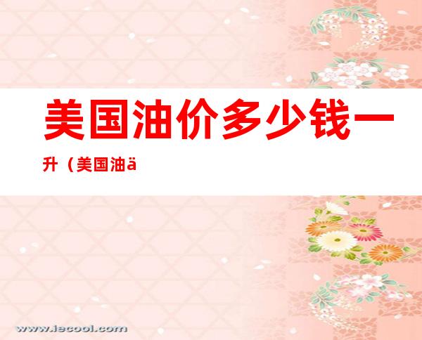 美国油价多少钱一升（美国油价多少钱一升2022.4）