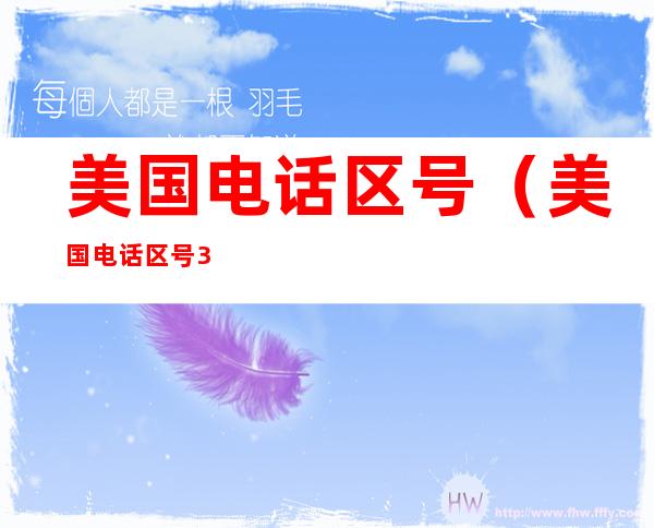 美国电话区号(美国电话区号347)